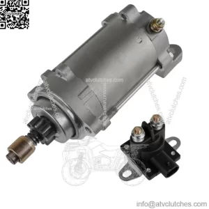 Starter And Solenoid Relay for Ski-Doo Summit X 800R E-Tec 2013-2014