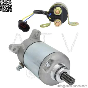 2007-2014 Ranger 400 500 Starter for Polaris 3084981 3090188 with Relay