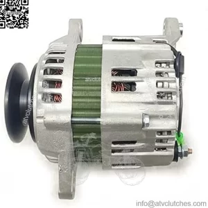 12V/40A Alternator 8972283180 Compatible with Isuzu 4JB1 Daewoo Doosan DX55 DH55 Excavator
