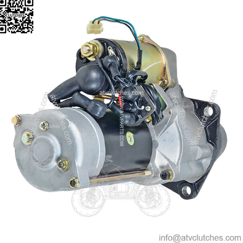 NEW 24V STARTER FITS KOMATSU CRAWLERS D66S 6D110 ENGINE 6008134560 0-23000-3160 - Image 2