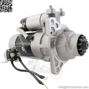 New Hi-Torque 24 Volt Starter Compatible with Mitsubishi Fuso Truck MS280 / MS380-2 6D22 Dsl Eng 99-07 Kobelco Excavator SK300 / SK400 6D22 1999-2007 Replaces M9T60171 M009T60171 ME152487 M9T60172