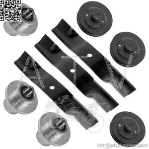 Deck Spindle w/Pulley & Blade for Bad Boy MZ Magnum 42" 2010-2011 2013-22 3x