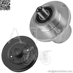 Deck Spindle w/Pulley for Bad Boy Stand-On - 36" 2016-2017 / 033-4820-00