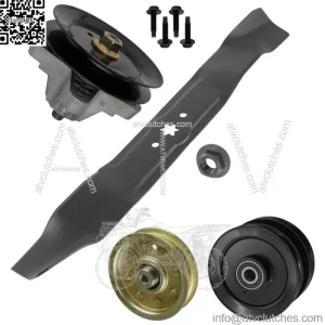 Deck Spindle Pulley Kit For MTD Ranch King Ryobi Huskee Yard Machines