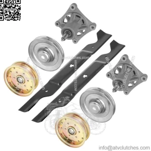 Spindle Blade & Pulley for Husqvarna EZ4220 EZ4624 EZ4822 EZ5224 42" 46" 48" 52"