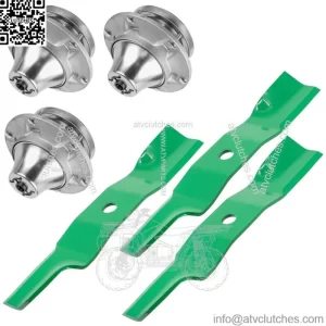 Deck Spindle & Blade for John Deere Z510A Z710A Z910A Z915B Z920 ZTrak 48"