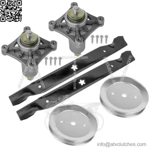 42" Deck Spindle & Pulley for Dixon D19KH42 D20KH42 960410230 960460043