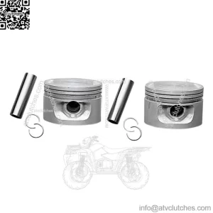Drag Specialties Replacement Pistons For Harley Sportster 1200 1988-2003