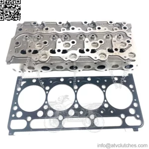 For Kubota Cylinder Head V2203 V2203T V2203E V2203B Bare With Head Gasket