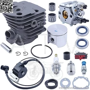 46mm Cylinder Piston Crank Bearing Fit For Husqvarna 55 50 51 Chainsaws 503609171 , Cylinder Piston Crank Bearing Kit , Cylinder Gasket , Piston Needle Bearing , Ignition Coil , Spark Plug