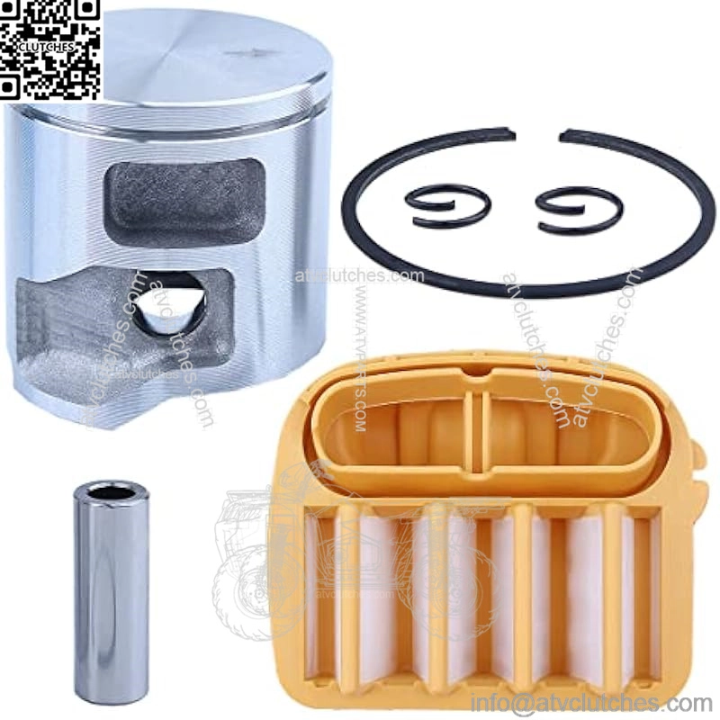 43mm Piston Kit with Air Filter Fit for Husqvarna 545 550XP 550XPG Chainsaws Replace 577 04 7002 - Image 2