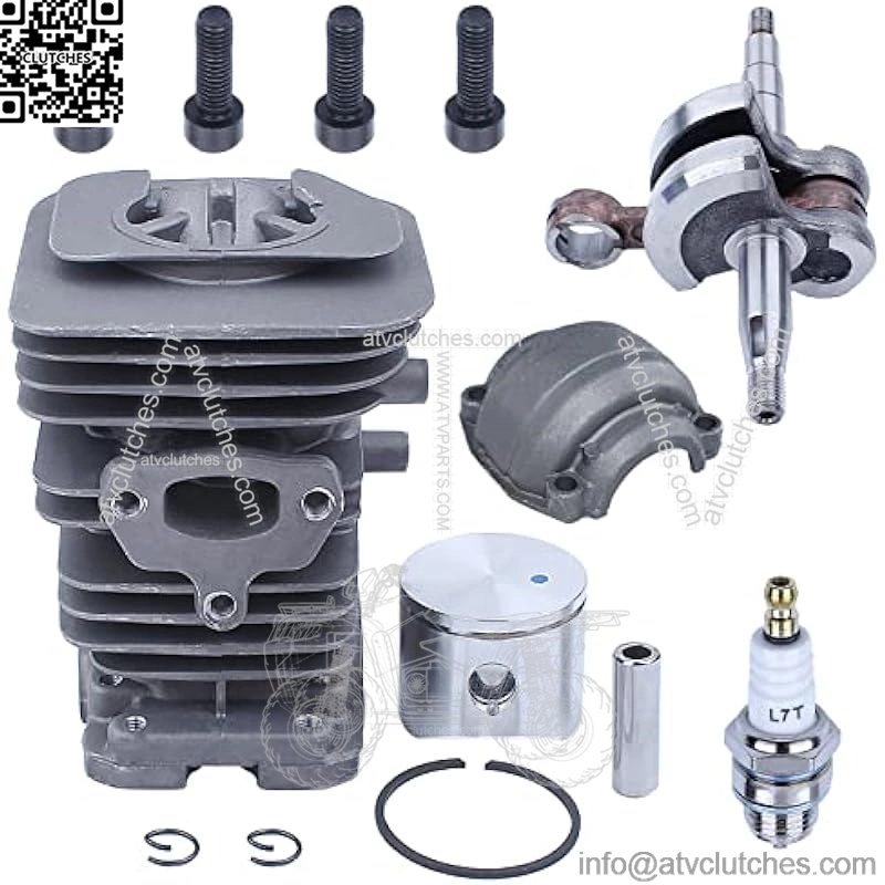 Cylinder,For Husquvarna36 41 136 137 137E 141 142 141Le 142E Saw, 530069941 530069944 503920801 530015897 - Image 2
