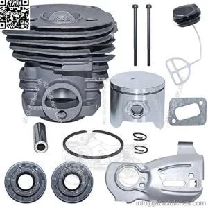 44mm Cylinder Piston Ring Pin For Husqvarna 340 345 350 Chainsaw Muffler Gaseket, Cylinder, Piston, Pin, Piston Ring, Circlip, Muffler Bolt, Muffler Gaseket, Oil Seal, Fuel Cap
