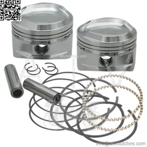 3-5/8" Standard Bore Super Stock Cylinder Heads Pistons Kit Harley Evo 84-99 (For: Harley-Davidson)