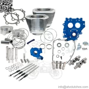 100" Silver Power Package Chain Drive Engine 585CE Cam Harley Twin Cam 99-06 (For: Harley-Davidson)