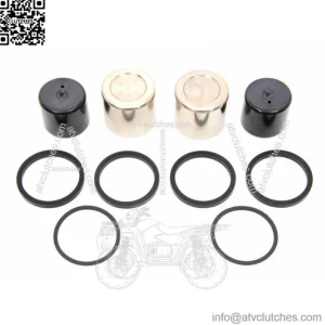 Rear 2-Piston Brake Caliper Rebuild Kit Harley 2008-2017 Softail Dyna & Touring (For: Harley-Davidson)