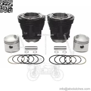 Replica Cylinder Piston Standard Bore 74ci 8.5:1 Panhead Harley 1948-1952 FLH (For: Harley-Davidson)
