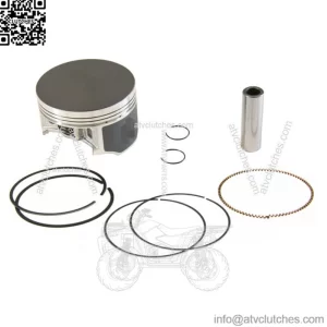 .020 Over Bore Piston Kit for Honda Some Rubicon & Foreman 500 92.5mm