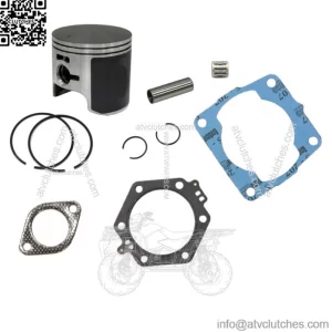 .040 Over Bore Top End Repair Kit for Polaris 300 2-Stroke ATV's 75.5mm