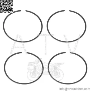 2  Piston Ring Kits for Sea-Doo 2000-2007 951 DI Models Standard Bore 88mm
