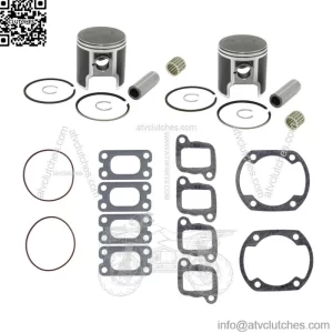 Standard Bore Top End Repair Kit for Ski-Doo 380 F/C fits 1995-2006 62mm