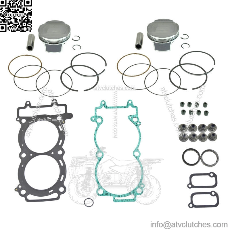 Standard Bore Size A Top End Kit for Polaris RZR 900 fits 2011-2014 93mm