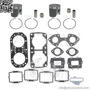 Top End Repair Kit fits Kawasaki Many 1996-02 750 STD Bore 80mm