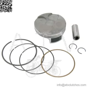 Size C (76.78mm) Piston Kit fits Honda 2010-2013 CRF250R Standard Bore 76.8mm