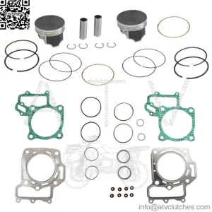 Standard Bore Top End Kit for Kawasaki 650 Prairie & Brute Force SRA 80mm