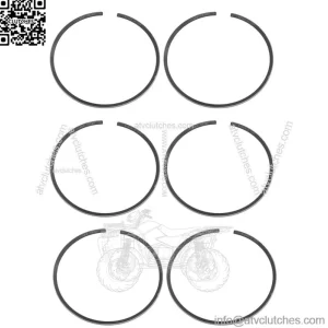 3  Piston Ring Kits for Kawasaki 1995-06 900 ZXI STX .020 Over Bore 73.5mm