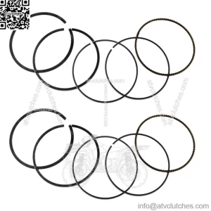 2 Sets  .020 Over Bore Piston Rings for Kawasaki KFX700 Prairie 700 82.5mm