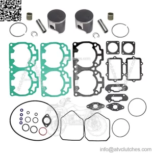 Standard Bore Top End Repair Kit for Ski-Doo 600 HO 2003-08 SINGLE RING 72mm