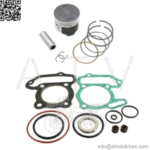 Standard Bore Piston, Gasket Kit for Yamaha 80 Badger Grizzly Raptor 47mm