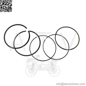 .040 Over Bore Piston Rings for Yamaha Breeze 125 & Grizzly 125 50mm