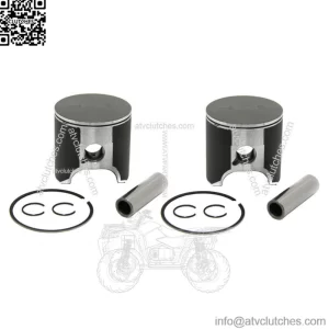 2  Standard Bore Piston Kits for Ski-Doo 700 Twin Cylinder 2000-2004 78mm