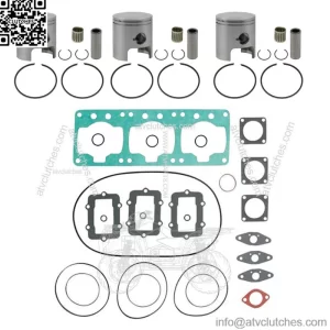 Standard Bore Top End Repair Kit for Ski-Doo Formula III 600 64.5mm