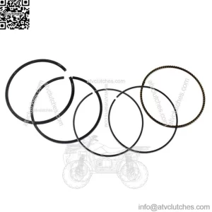 .020 Over Bore Piston Rings for Kawasaki Prairie 360 for 2003-2013 80.5mm