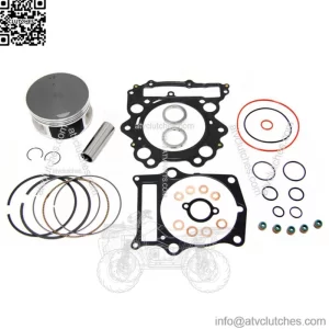 .020 Over Bore Piston, Gasket Kit for Yamaha Raptor 660 2001-2005 100.5mm
