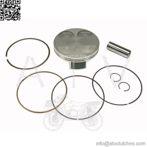 Size B (95.98mm) Piston Kit fits Honda 2009-2012 CRF450R Std Bore 96mm
