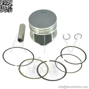 Piston Kit fits Honda Many 1981-1986 ATC200 Models .060 Over Bore 66.5mm