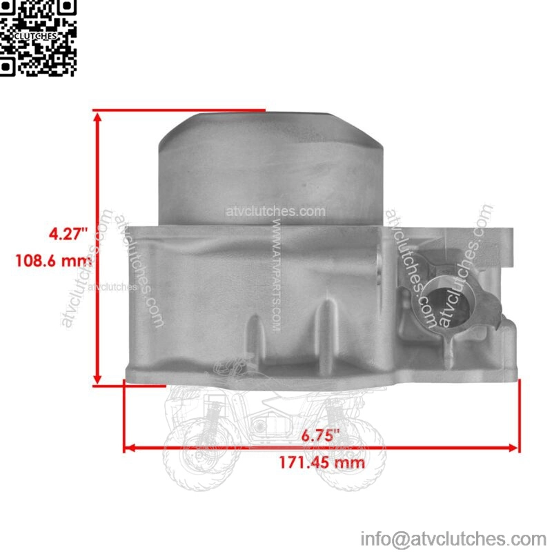 Front Cylinder For Kawasaki Teryx 4 800 KRT800 2014-2022 85mm Bore (For: More than one vehicle) - Image 2