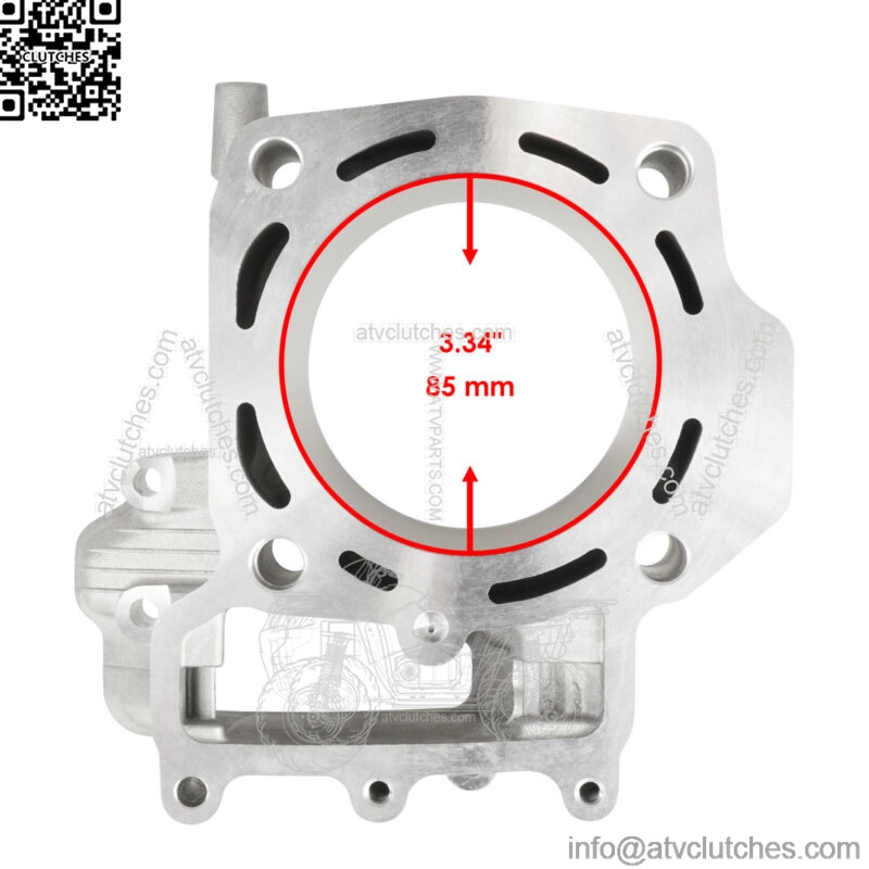 Front & Rear Cylinder For Kawasaki Teryx S 800 KRF800 2021 85mm Bore (For: More than one vehicle) - Image 2