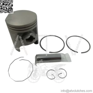 New PEUGEOT SPEEDFIGHT 100 1/2 PISTON KIT 51.50mm +0.90mm Vivacity Looxor Elyse