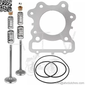 Cylinder Head Valve Gasket Kit Fits Honda TRX300 FourTrax 300 2X4 1988-2000