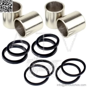 Set of 2 Front Brake Caliper Piston for Yamaha Raptor 700 YFM700R 2006-2017 (For: Yamaha Raptor 700)