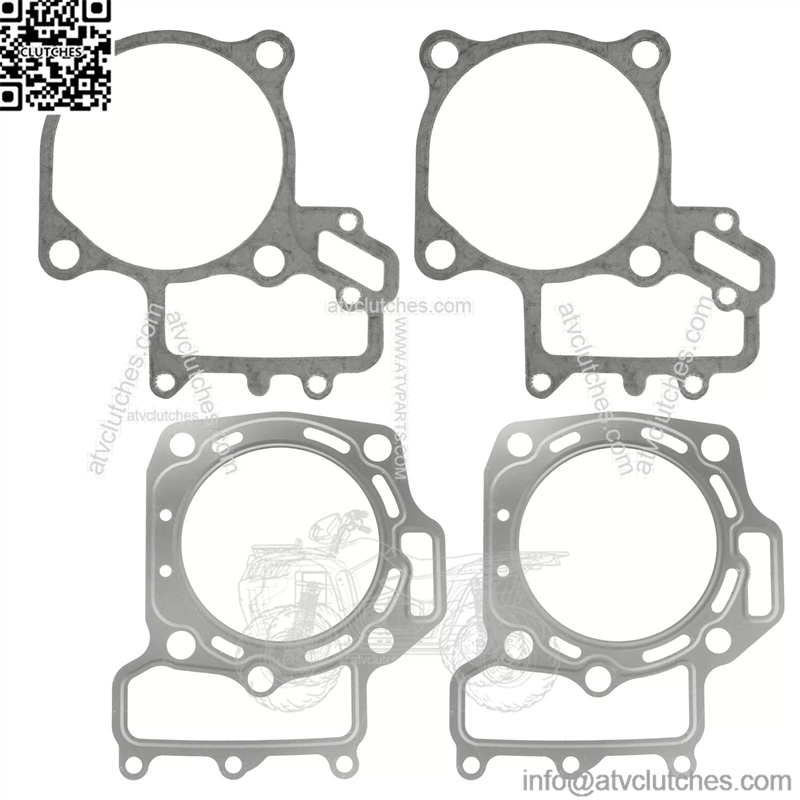 Cylinder Head and Base Gasket For Kawasaki Brute Force 750 KVF750 4x4I 2005-2021