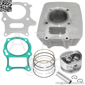 Cylinder Piston Ring For Honda TRX250TM TRX250 Tm Recon 250 2X4 2002-14 Standard