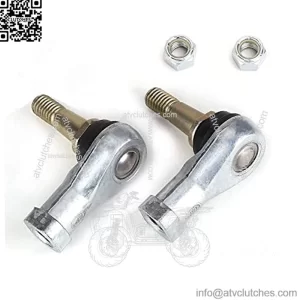 Golf Cart Tie Rod Ends Ball Joint Kit for EZGO, (2 Pack) for EZGO TXT Tie Rod End Fits for EZGO Golf Cart Electric & Gas Carts 2001 + UP 70902-G01 & 70902-G02 (Driver & Passenger Side)