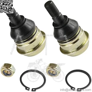 2 Front Suspension Knuckle Upper Ball Joint Compatible With John Deere Xuv Gator 855D Diesel