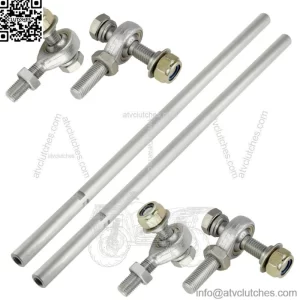 2 Steering Tie Rod w/ Tie Rod End fits Ski-Doo Summit 800R / X 800R 2008 - 2010 (For: More than one vehicle)